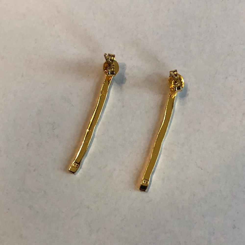 Gorjana *Rare* Taner Bar Earrings - Picture 3 of 6